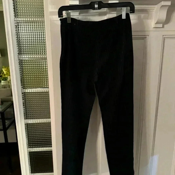 J. McLaughlin woman’s wool dark grey pinstripe dress pants size 4 - Picture 2 of 8